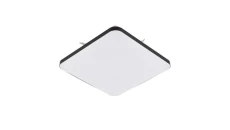 Plafon BABILON kwadratowy średni czarny 4000K barwa neutralna LP-335/1C M 4BK square Light Prestige