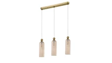 Lampa wisząca Piega 3 LP-939/3L amber Light Prestige