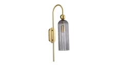 Kinkiet Piega LP-939/1W smoked Light Prestige