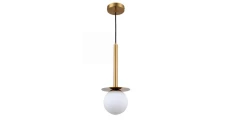 Lampa wisząca Roma 1 złota LP-1345/1P GD Light Prestige