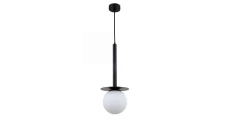 Lampa wisząca Roma 1 czarna LP-1345/1P BK Light Prestige