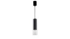 Lampa wisząca Manacor 1 czarna LP-232/1P BK Light Prestige