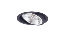 Oczko podtynkowe Nero ruchome czarne LP-4424/1RS Light Prestige