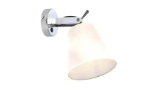 Kinkiet Bali biały tkanina LP-5031/1W WH Light Prestige