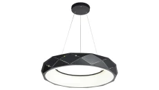 Lampa wisząca REUS LED czarna LP-8069/1P LED BK LIGHT PRESTIGE