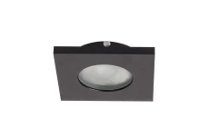 Oprawa halogenowa Lagos 1 kwadrat podtynkowa czarna IP65 LP-440/1RS Light Prestige