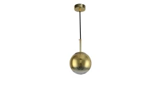 Lampa wisząca Palla mała złota 15cm LP-2844/1P S GD Light Prestige