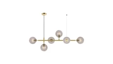 Lampa wisząca Alisa transparentne kulki LP-005/6P Light Prestige