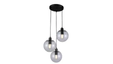 Lampa wisząca Puerto 3 czarna LP-004/3P Light Prestige