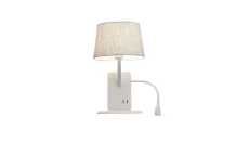Kinkiet Dakota z półką biały - prawy LP-2121/1W Light Prestige
