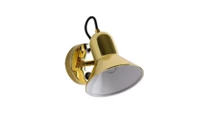 Kinkiet Astama złoty z włącznikiem LP-1122/1W Light Prestige