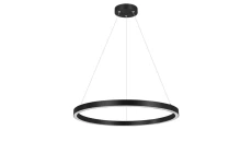 Lampa wisząca śr. 60cm MIDWAY Triangle LP-033/1P S BK Triangle Light Prestige