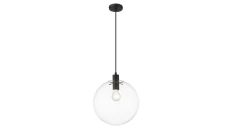 Lampa wisząca PUERTO duża czarna LP-004/1P L BK LIGHT PRESTIGE