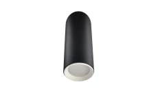 Spot tuba Manacor czarno-biała 6x17cm GU10 Light PrestigeLP-232/1D-170
