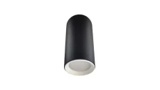Spot tuba Manacor czarno-biała 6x13cm GU10 LP-232/1D-130 Light Prestige