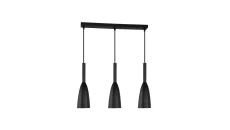 Lampa wisząca SOLIN 3 linia czarna LP-181/3L BK LIGHT PRESTIGE