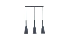 Lampa wisząca Solin 3 linia szara LP-181/3L Light Prestige