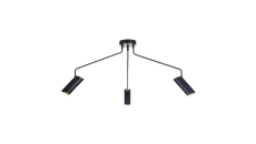 Lampa wisząca FUTURO 3 czarna LP-17001/3C BK LIGHT PRESTIGE
