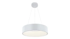 Lampa wisząca Malaga LED biała 45cm LP-622/1P WH Light Prestige
