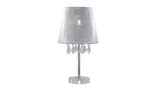 Lampka biurkowa Mona srebrna mała LP-5005/1TS Light Prestige