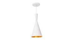 Lampa wisząca Garda 1 biała LP-42011/1P Light Prestige