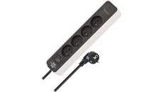 Listwa zasilająca Ecolor 4-gniazda 230V + 2xUSB-C biało-czarna 1,5m H05VV-F3G1,5 1153244126