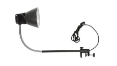 Oprawa biurkowa ON-1/1-BL CZARNA wersja z imadełkiem, reflektor czarny 0149005