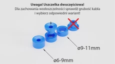 Złączka kablowa hermetyczna 3x1,5mm2 16A 250V IP68 SZPN 293X 39.2931
