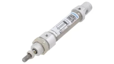 Siłownik Pneumatyczny okrągły z jednostronnym tłoczyskiem. Średnica tłoka 16mm skok 25mm ISO6432 D16x25, FDNM016.0025