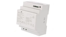 Qoltec Zasilacz na szynę DIN 85.2W 12V 7.1A Szary