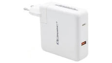 Qoltec Ładowarka GaN FAST 108W 5-20V 3-4.7A USB C Biała