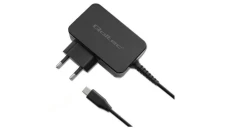 Qoltec Ładowarka GaN POWER PRO 1xUSB-C 65W 5-20V 3-3.25A Czarna