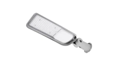 Oprawa, lampa uliczna LED JAZMIN 100W 13500lm 4000K IP65 jasnoszara barwa NW biała neutralna czujnik zmierzchu BEMKO
