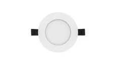 Oprawa DOWNLIGHT SLIM ALU D100 V 8W/6W/4W 800lm/600lm/400lm 3000K/4000K MS IP44 biała 5 LAT GWARANCJI 4099854441776