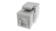 Gniazdo keystone RJ45 beznarzędziowe UTP kat. 6A Q-LANTEC