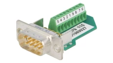 Wkład stykowy złącza D-sub męski na płytkę drukowaną IP67 VS-09-ST-DSUB/10-MPT-0,5 1688379 /10szt./