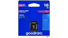Karta pamięci GoodRam M1AA-0160R12 (16GB Class 10, Class U1 Adapter, Karta pamięci)