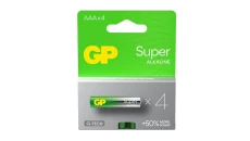 GP bateria alkaliczna SUPER AAA (LR03) 4PP /4szt./