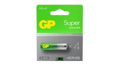 GP bateria alkaliczna SUPER AA (LR6) 4PP /4szt./