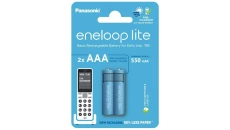 Akumulator Ni-MH R03 AAA 550mAh 1,2V (Ready 2 Use) Panasonic Eneloop Lite BLISTER 2szt.