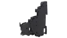 Złączka szynowa z bezpiecznikiem 5x20 4-przewodowa 4mm2 czarna UT 4-L/HESILED 24 (5X20) 3214366 /50szt./