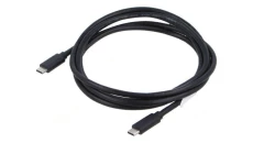 Kabel USB-C M/M 3.1 GEN 2 10GB/S PD100W czarny CA-CMCM-32CU-0018-BK /1,8m/