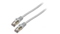 Kabel krosowy patchcord F/UTP kat.6 20m szary