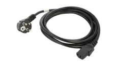 Kabel zasilający CEE 7/7 - IEC 320 C13 3m VDE czarny CA-C13C-11CC-0030-BK