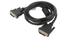 Kabel DVI-D(24+1) Full HD 1,8m czarny CA-DVID-10CC-0018-BK