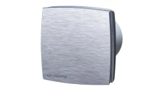 Wentylator osiowy fi 100 230V 14W 88m3/h 33dB standard szczotkowane aluminium 100LDAMET