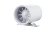Wentylator kanałowy 125mm standard bialy dwubieg z podst.montażowa 125QUIETLINEKDUO