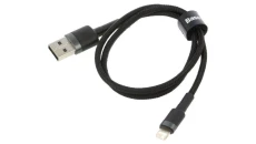 BASEUS Kabel USB 2.0 A / Lightning 8-pin (wtyk / wtyk) czarny 0,5m