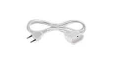 Przedłużacz 1,5 m / 1 gniazdo / biały / PVC / 0,75 mm2 P01301