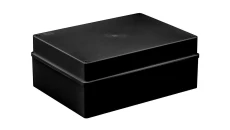 Puszka hermetyczna S-BOX 300x220x120, bez dławików, czarna, bezhalogenowa, odporna na UV, IP65 /S-BOX 616C/